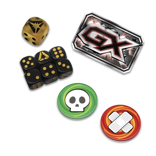 Picture of dice in Pokemon Sun & Moon Ultra Prism Elite Trainer Box [Dusk Mane Necrozma]