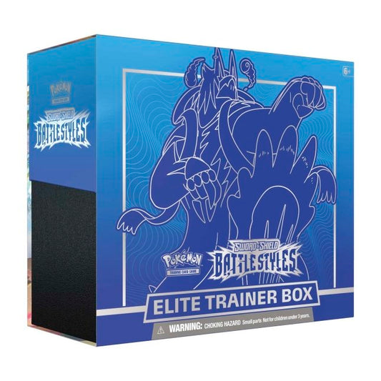 Picture of Pokemon Sword & Shield Battle Styles Elite Trainer Box [Blue Rapid Strike Urshifu]