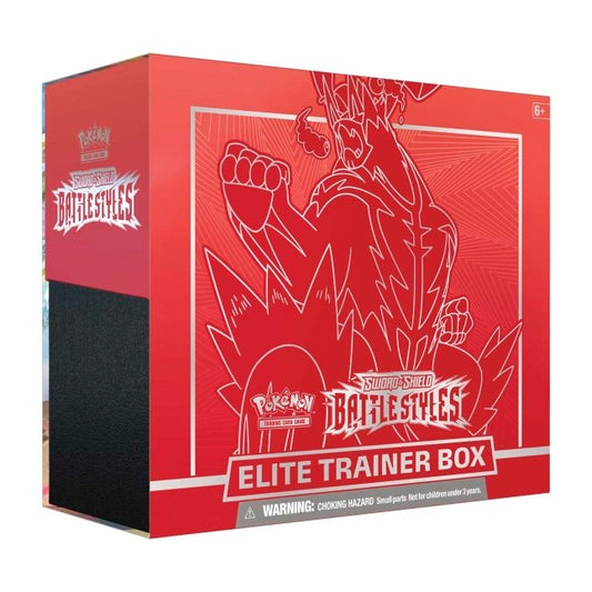 Picture of Pokemon Sword & Shield Battle Styles Elite Trainer Box [Red Single Strike Urshifu]
