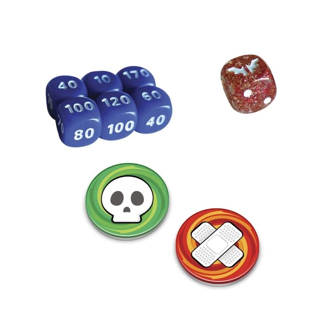 Picture of dice in Pokemon Sword & Shield Elite Trainer Box [Zamazenta]