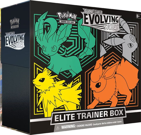 Picture of Pokemon Sword & Shield Evolving Skies Elite Trainer Box [Flareon/Jolteon/Umbreon/Leafeon]