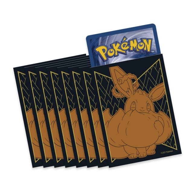 Picture of card sleeves in Pokemon Sword & Shield Shining Fates Elite Trainer Box