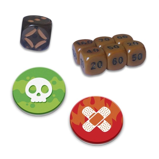 Picture of dice in Pokemon Sword & Shield Shining Fates Elite Trainer Box