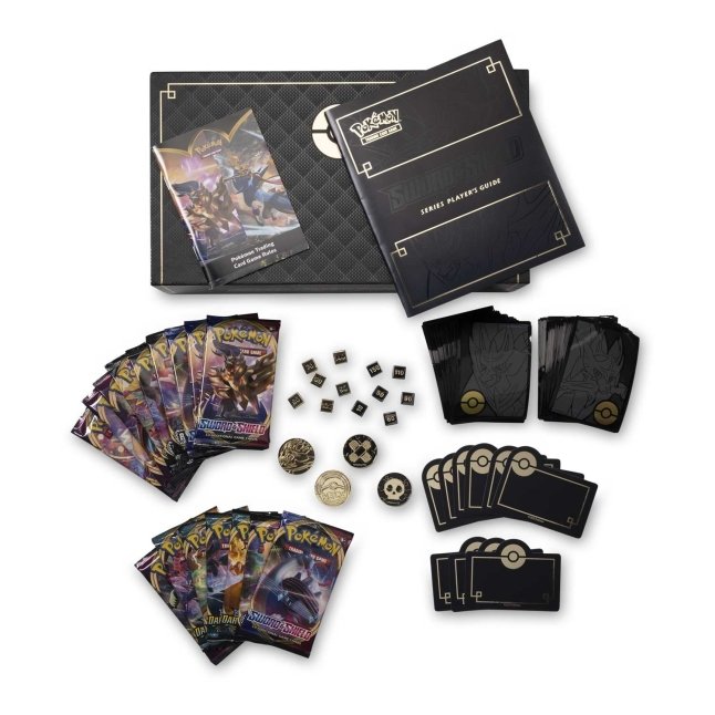 Picture of contents in Pokemon Sword & Shield Ultra Premium Collection [Zacian & Zamazenta]