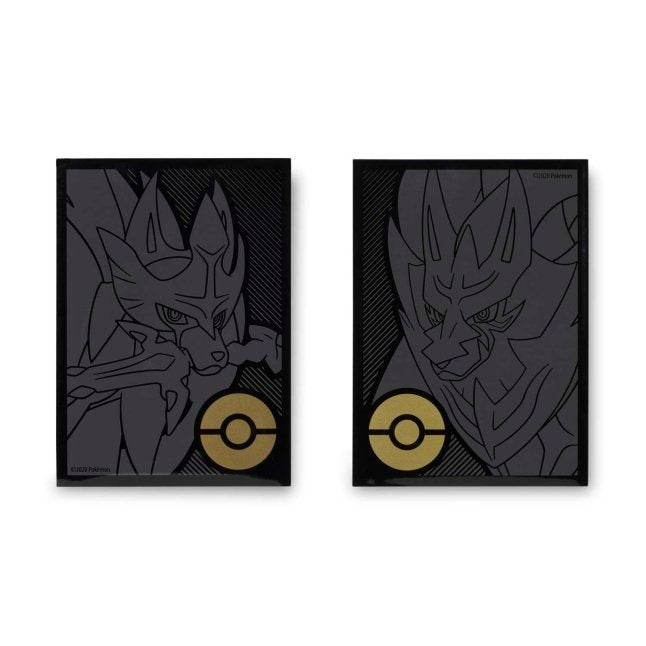 Picture of card sleeves in Pokemon Sword & Shield Ultra Premium Collection [Zacian & Zamazenta]