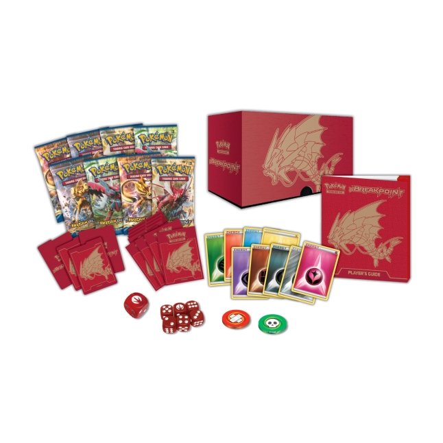 Picture of contents in Pokemon XY Breakpoint Elite Trainer Box