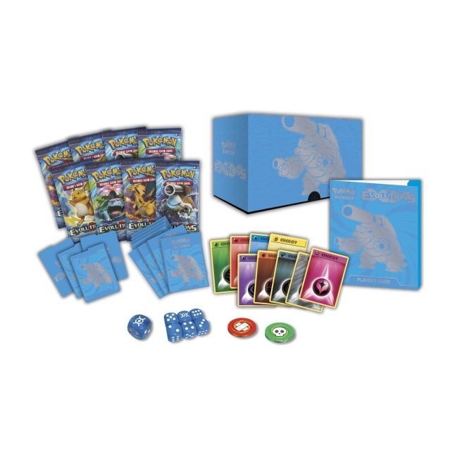 Picture of contents in Pokemon XY Evolutions Elite Trainer Box [Blastoise]