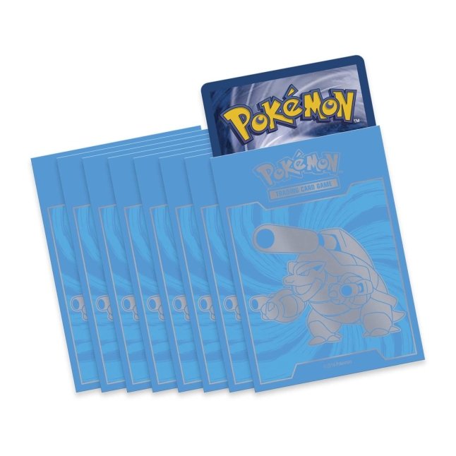 Picture of card sleeves in Pokemon XY Evolutions Elite Trainer Box [Blastoise]