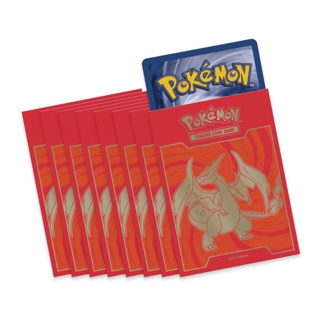 Picture of card sleeves in Pokemon XY Evolutions Elite Trainer Box [Charizard]