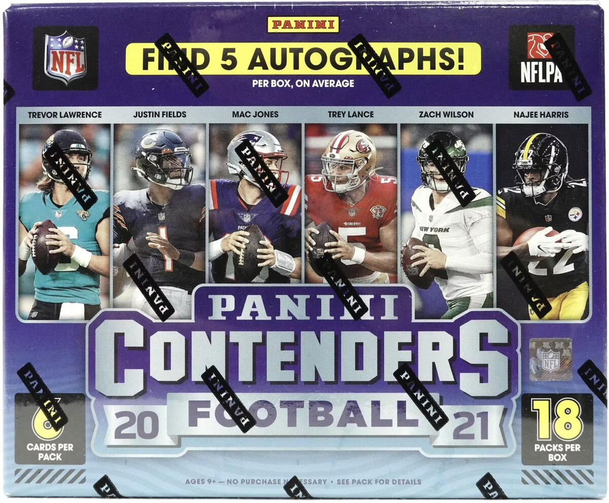 Picture of 2021 Panini Contenders Football Hobby Box