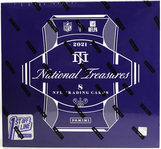 Picture of 2021 Panini National Treasures 1st Off The Line (FOTL) Football Hobby Box