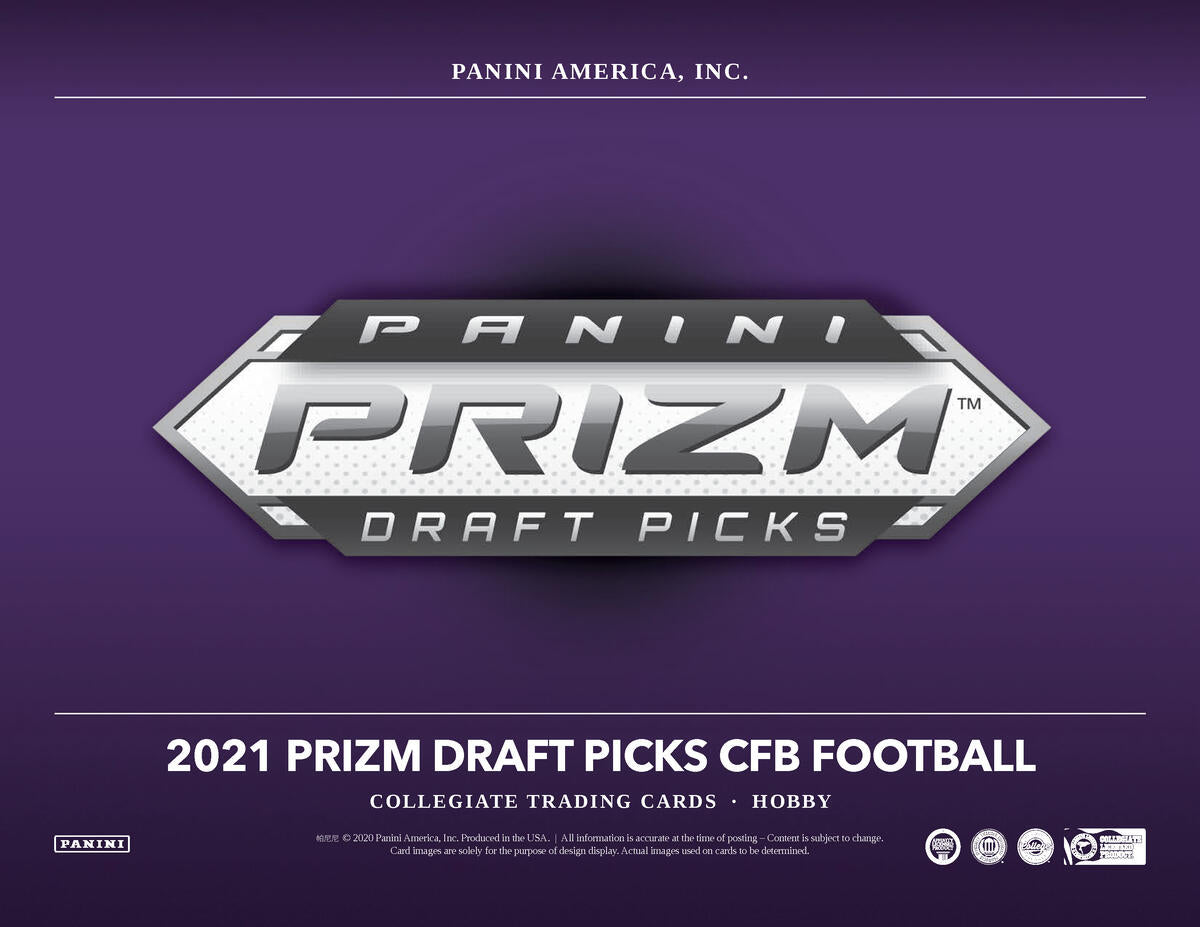 Picture of key players in 2021 Panini Prizm Draft Picks Football Hobby Box