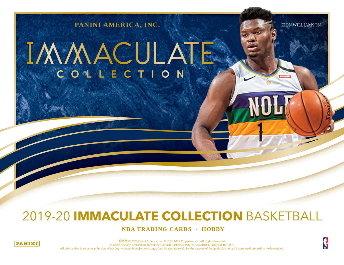 Picture of key players in 2019/20 Panini Immaculate 1st Off The Line (FOTL) Basketball Hobby Box