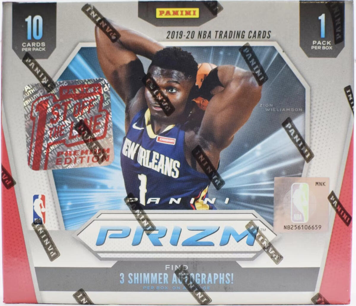 Picture of 2019/20 Panini Prizm 1st Off The Line (FOTL) Premium Edition Basketball Hobby Box