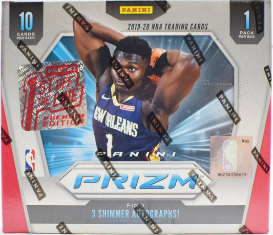 Picture of 2019/20 Panini Prizm 1st Off The Line (FOTL) Premium Edition Basketball Hobby Box