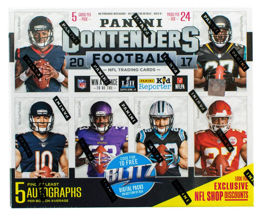 Picture of 2017 Panini Contenders Football Hobby Box