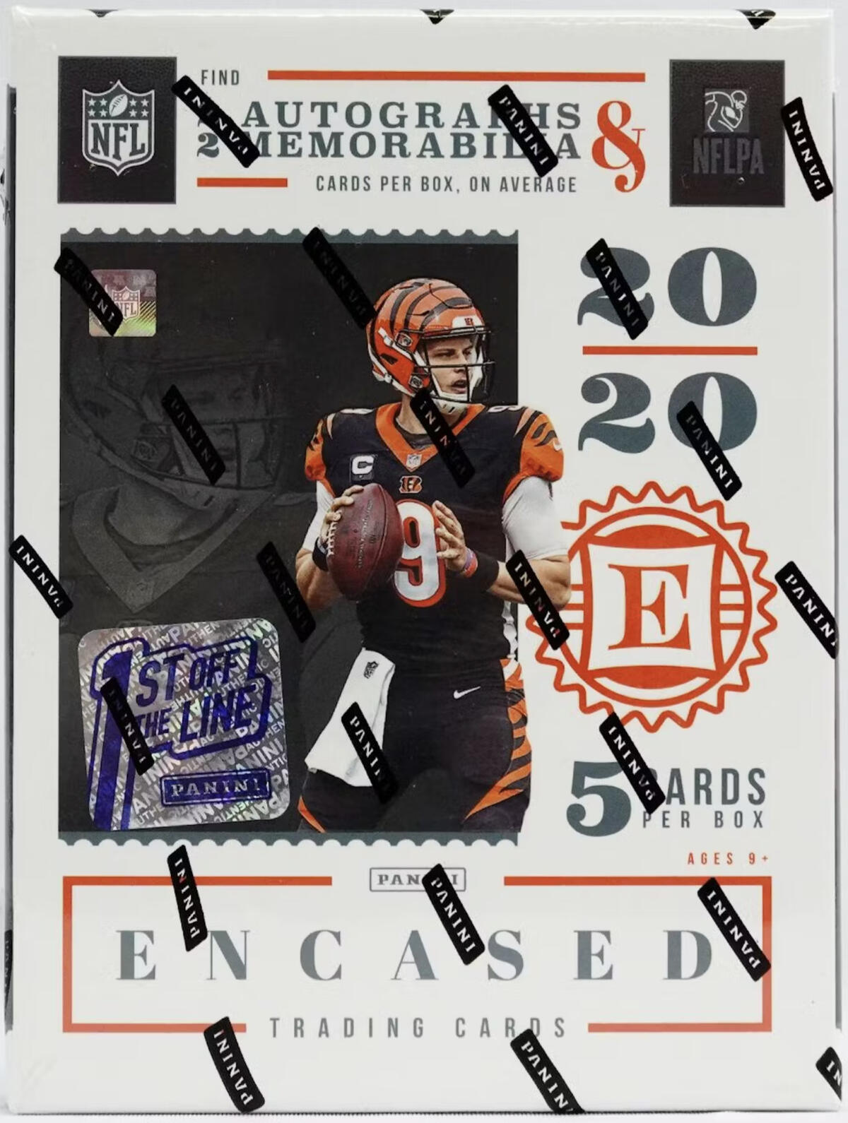 Picture of 2020 Panini Encased 1st Off The Line (FOTL) Football Hobby Box